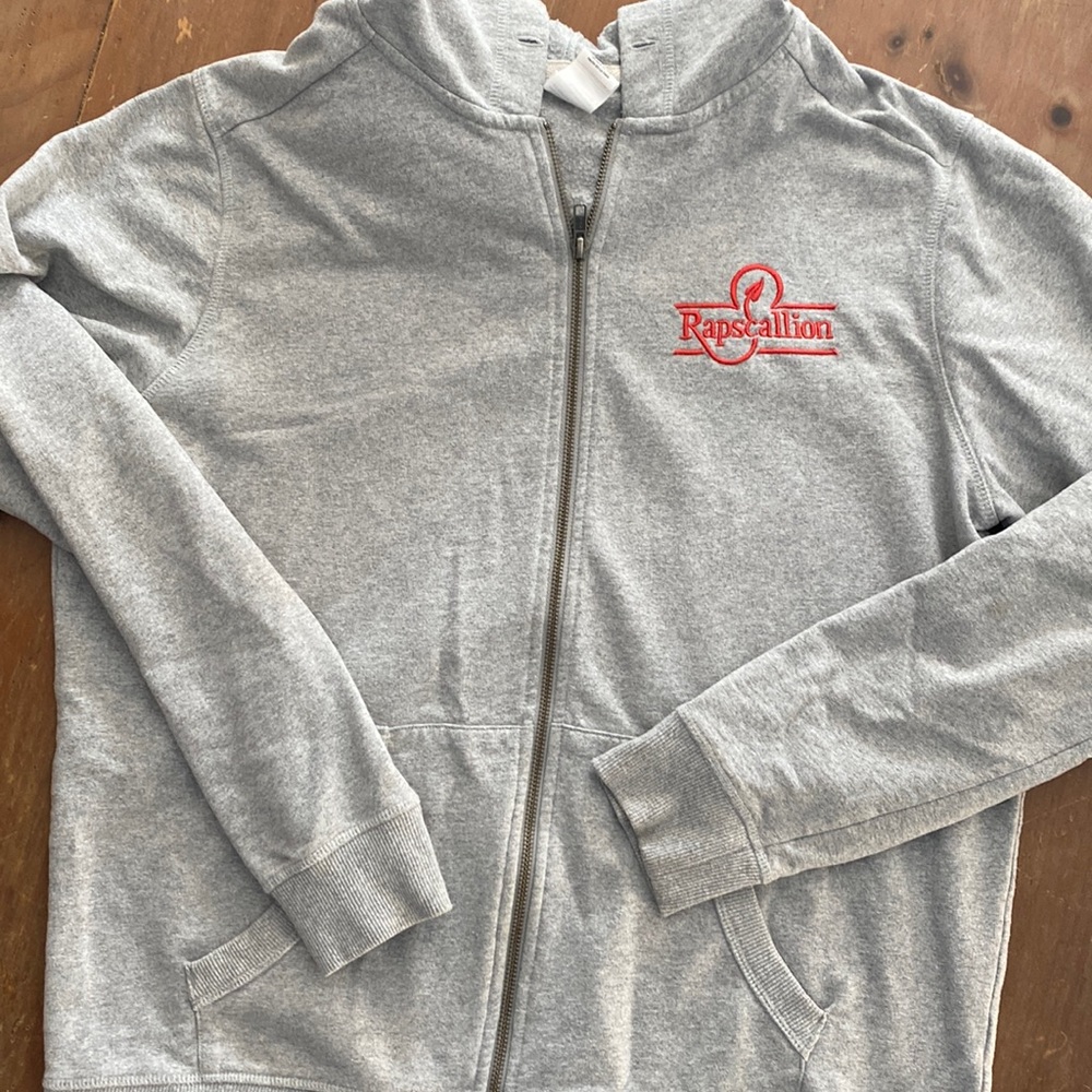 Large full zip hoodie Rapscallion Brewery Logo